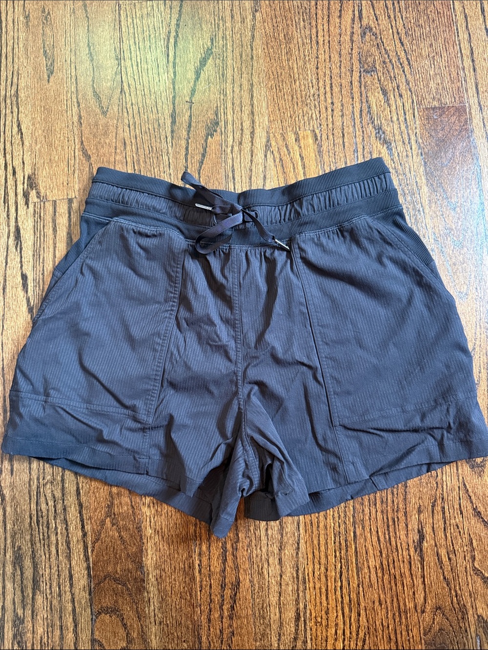 lululemon athletica dance studio Black high rise Drawstring Shorts